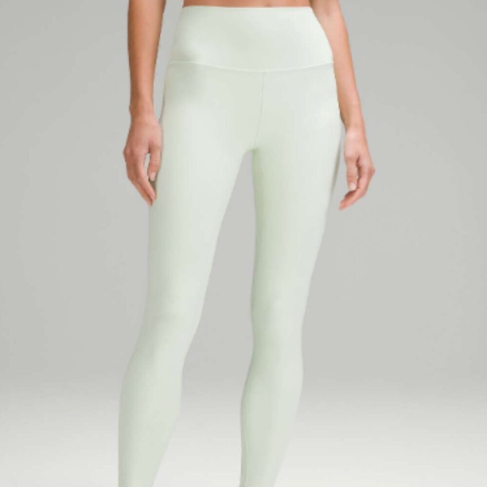NWT Lululemon Align High-Rise Pant 28" in Kohirabi Green, SZ 12